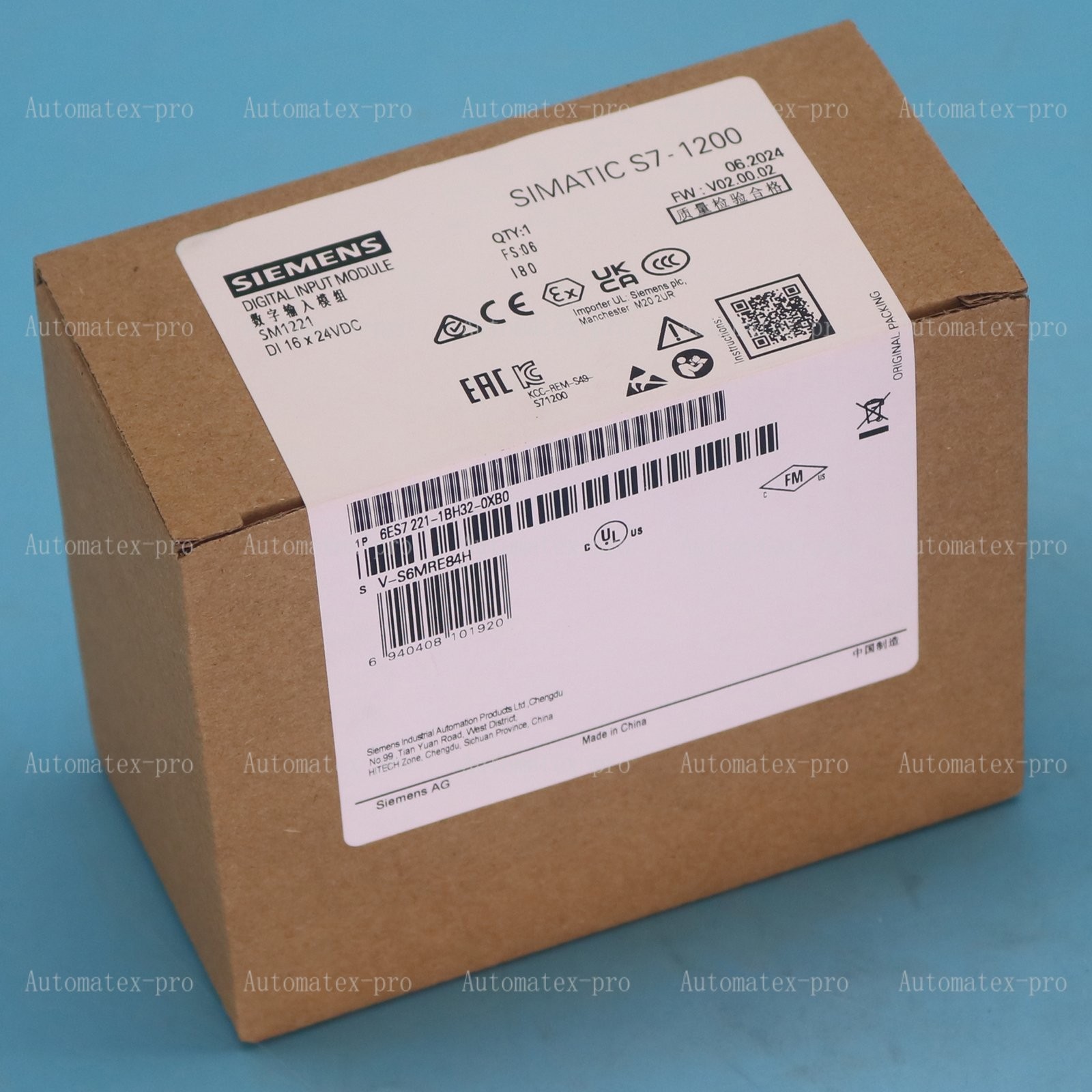 1PC SIEMENS New PLC Module 6ES7 221-1BH32-0XB0 6ES7221-1BH32-0XB0 free shipping