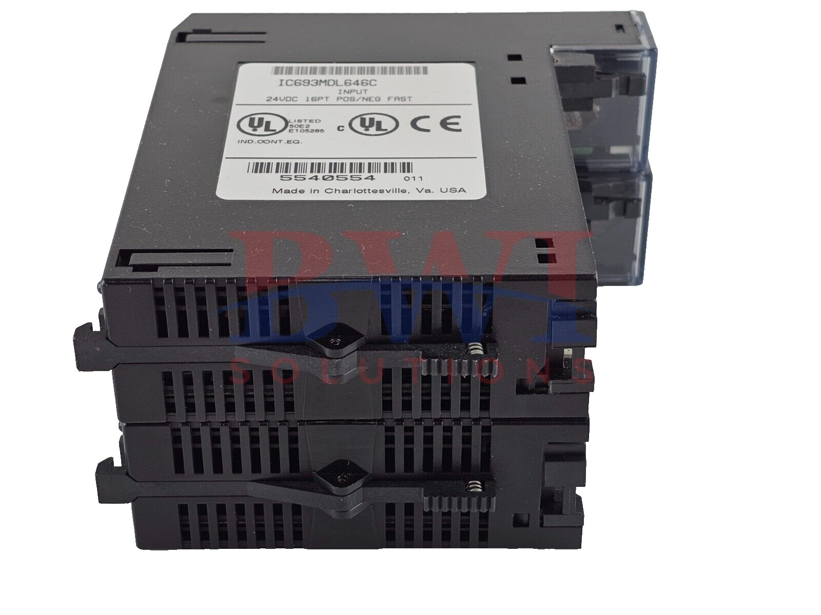 GE Fanuc IC693MDL646C Positive Negative Fast Input Module IC693MDL646 (Lot of 2)
