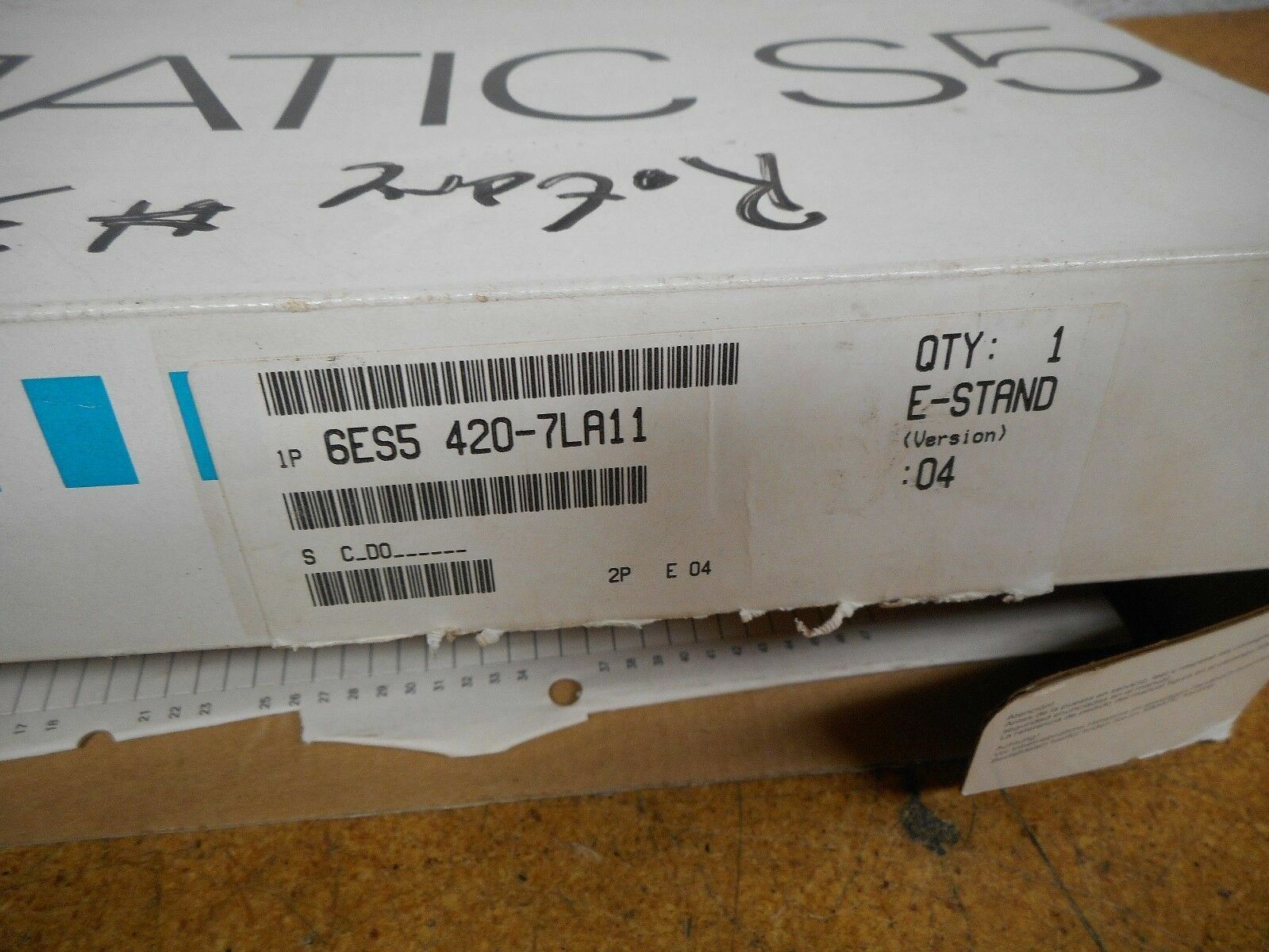 Siemens 6ES5 420-7LA11 Digital Intput Module 32X24 VDC Gently Used