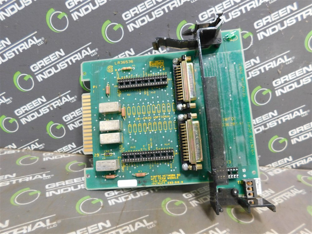 USED Bailey NIMF02 Network 90 MFC Termination Mod. 6636285A1 Rev. A