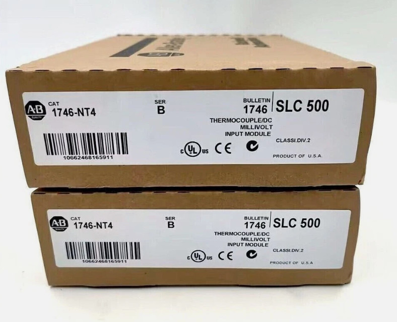 New Factory Sealed AB 1746-NT4 SER B SLC 500 Input Module PLC