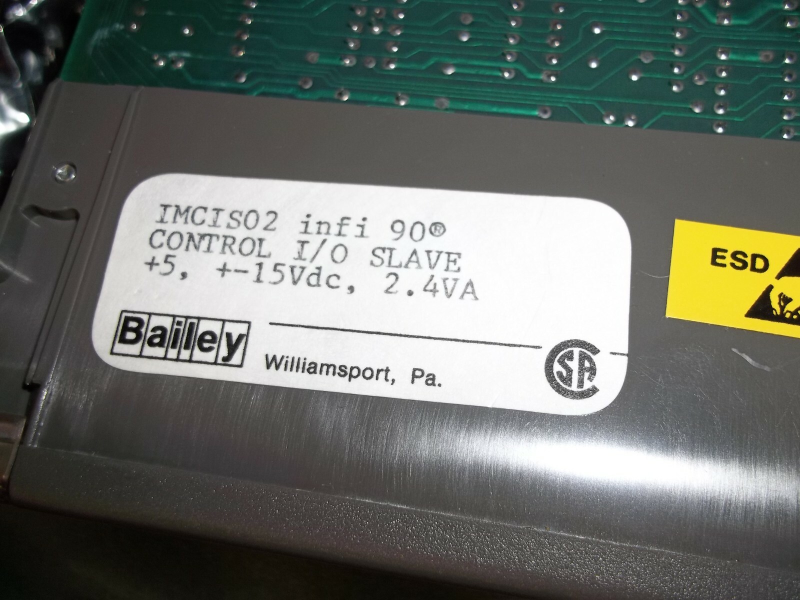 BAILEY INFI90 I/O SLAVE CONTROL MODULE IMCIS02 IMCISO2 (874)