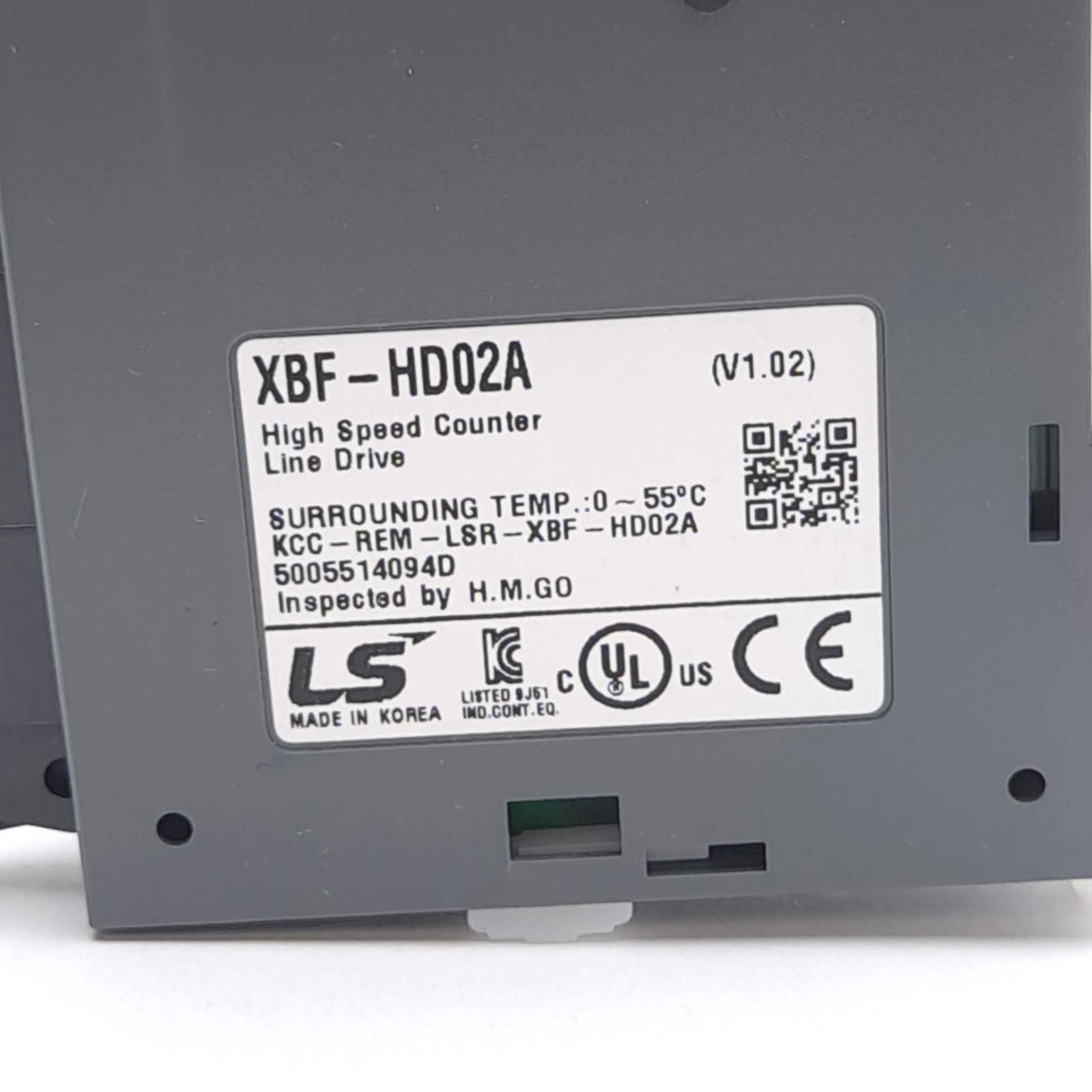 LS XBF-HD02A Counter Input Module, 2-Channel, 500 kHz Max Switching Frequency