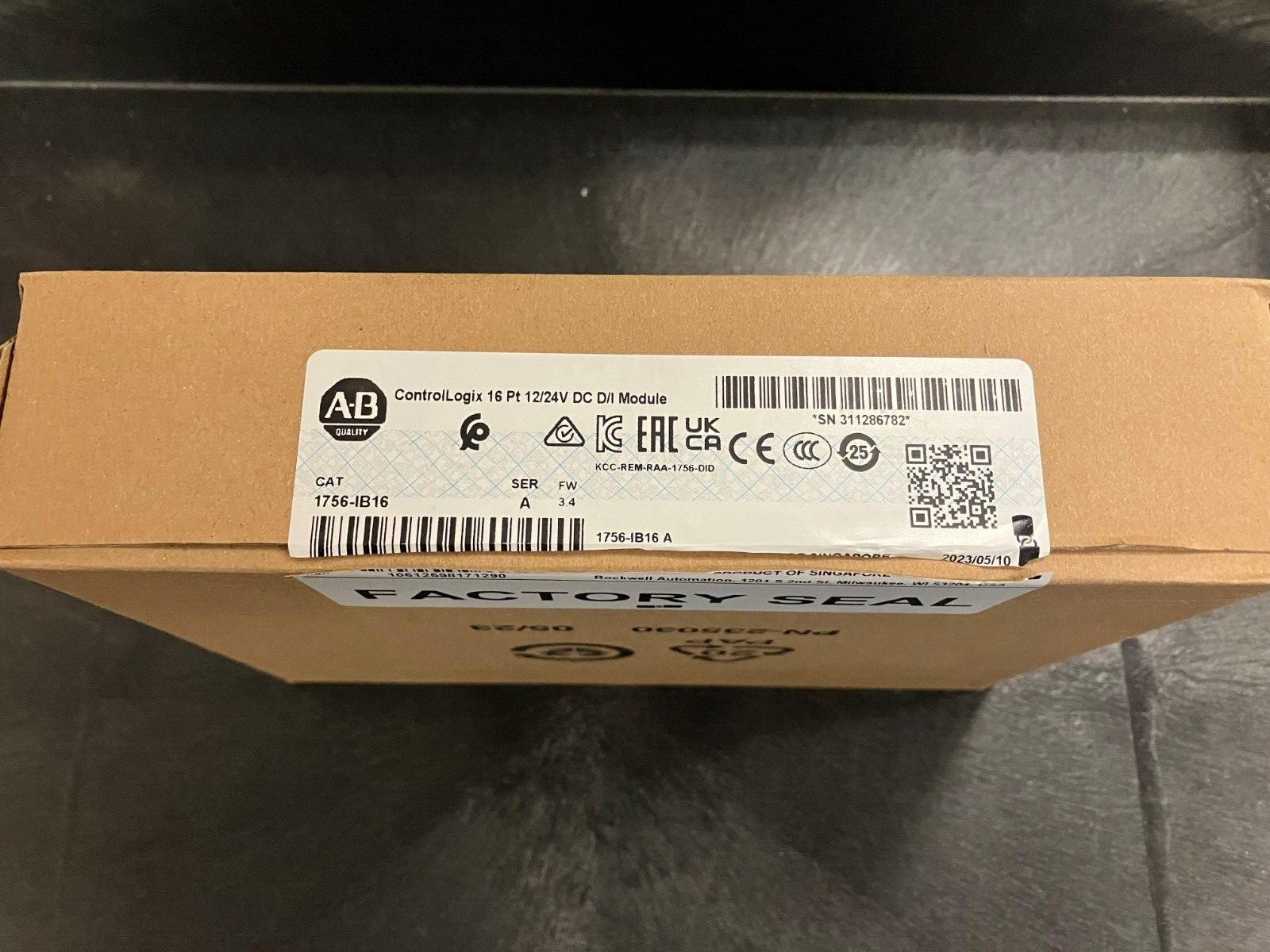 1756-IB16, ALLEN-BRADLEY INPUT CARD 16-POINT
