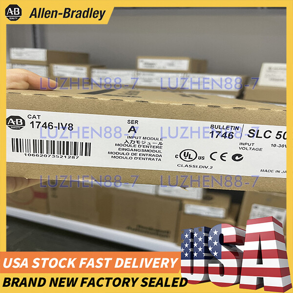 NEW AB 1746-IV8 Series A. SLC 500 8 Point Input Module 1746IV8 Free Shipping