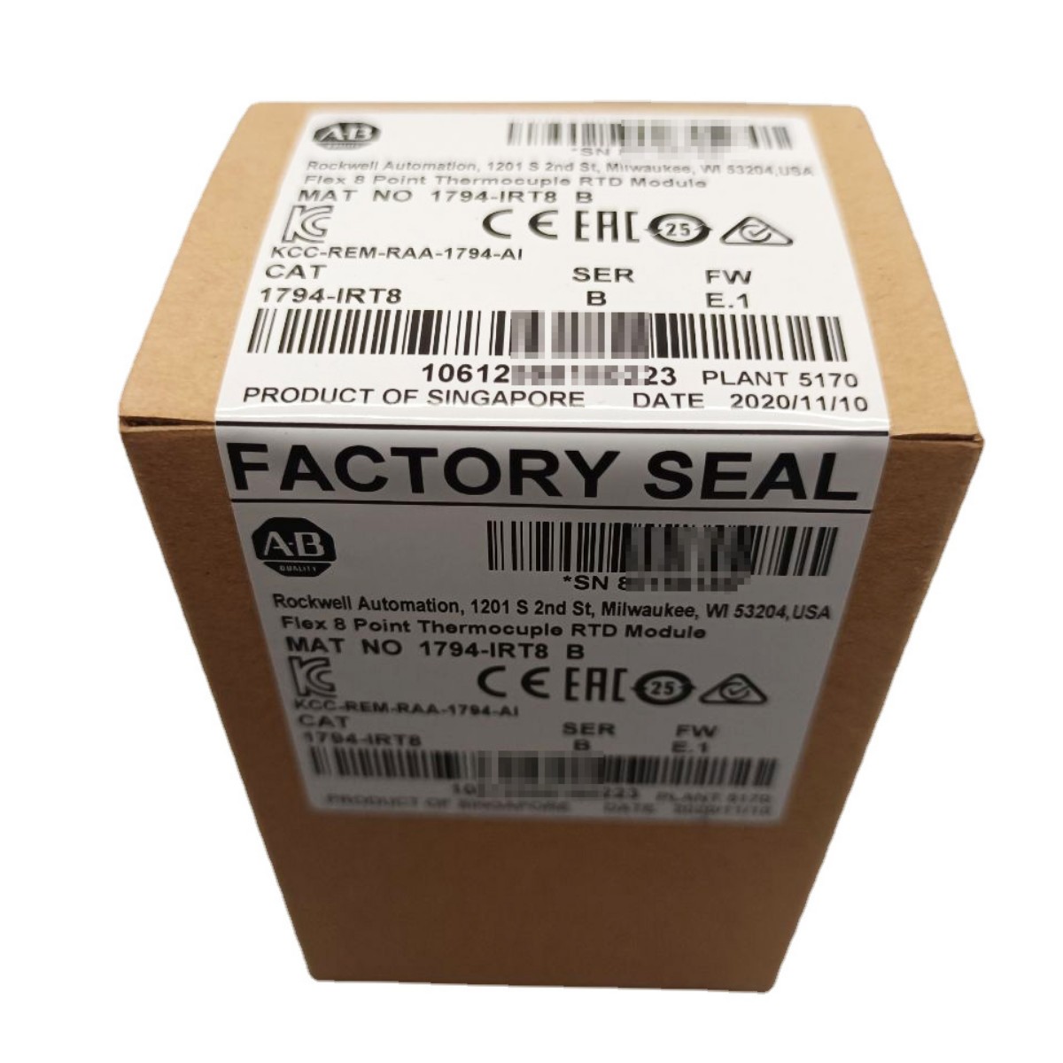 New Factory Sealed 1794-IRT8 Flex 8 Point Thermocouple RTD Module 1794-IRT8