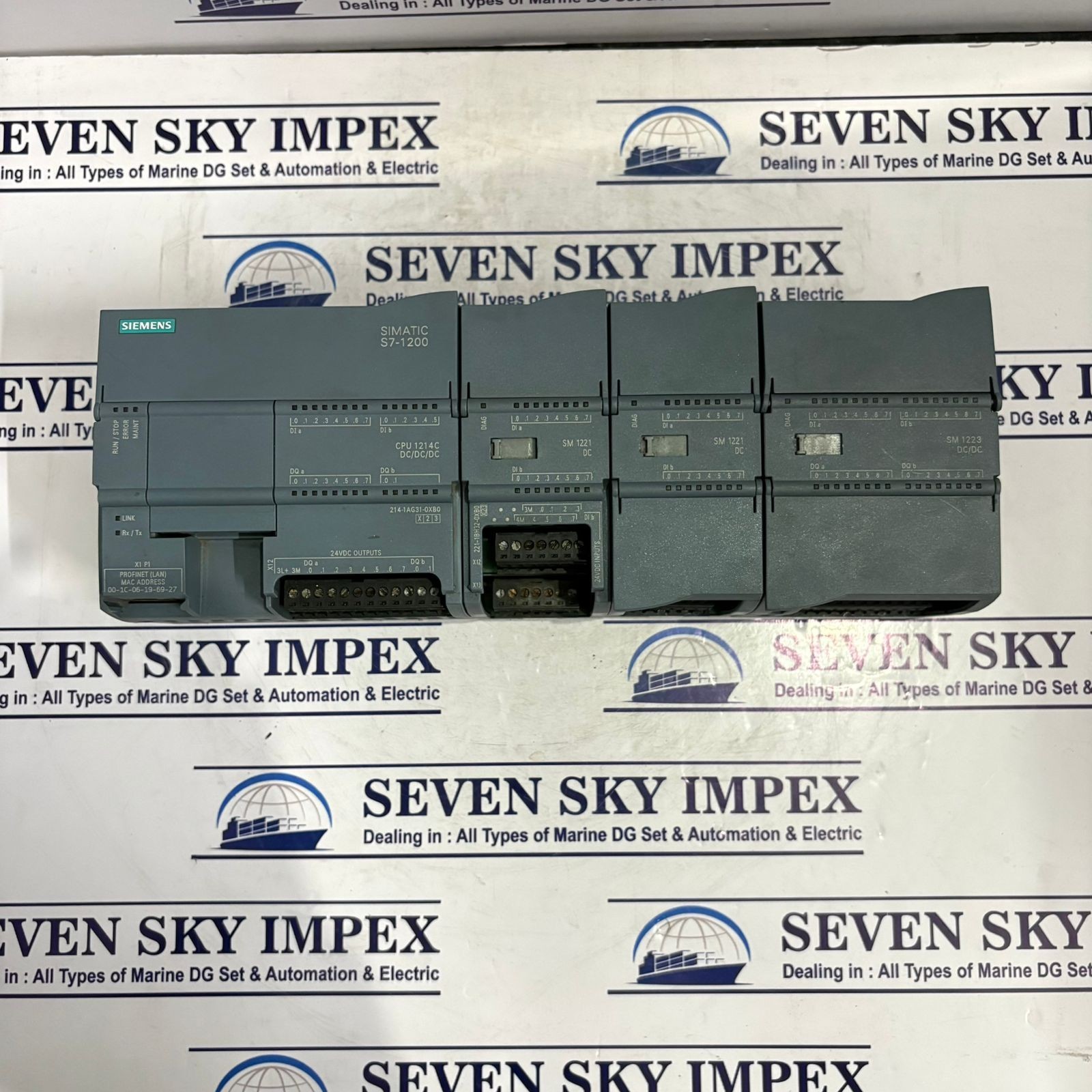 SEIMENS S7-1200 PLC WITH 2 SM 1221DC-SM 1223 DC