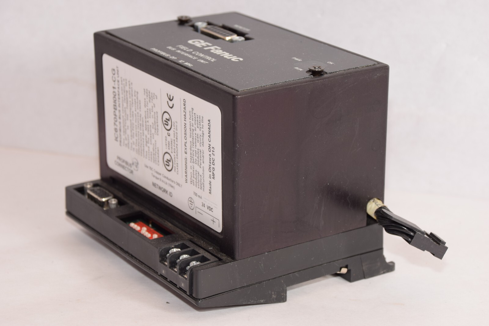 GE FANUC IC670PBI001-CG Profibus Bus Interface Unit