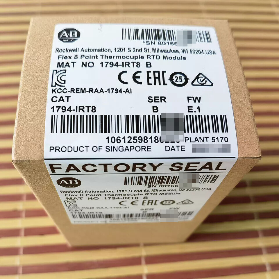 1794-IRT8 AB Flex 8 Point Thermocouple RTD Module 1794-IRT8 SPOT GOODS