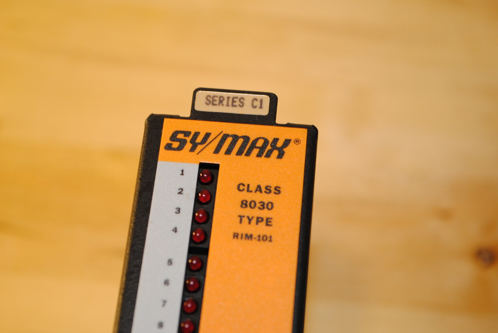 Square-D SY/Max 8030 Type RIM-101 Series C1 PLC Input Module