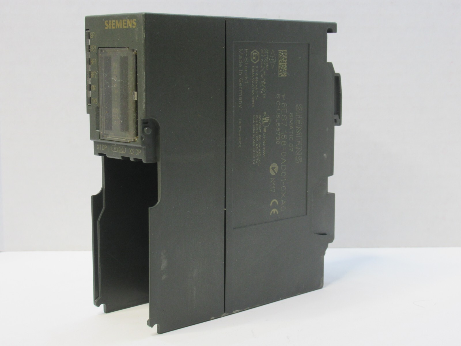 SIEMENS 6ES7 158-0AD01-0XA0 Simatic S7 DP/DP Coupler Module *Missing Cover*