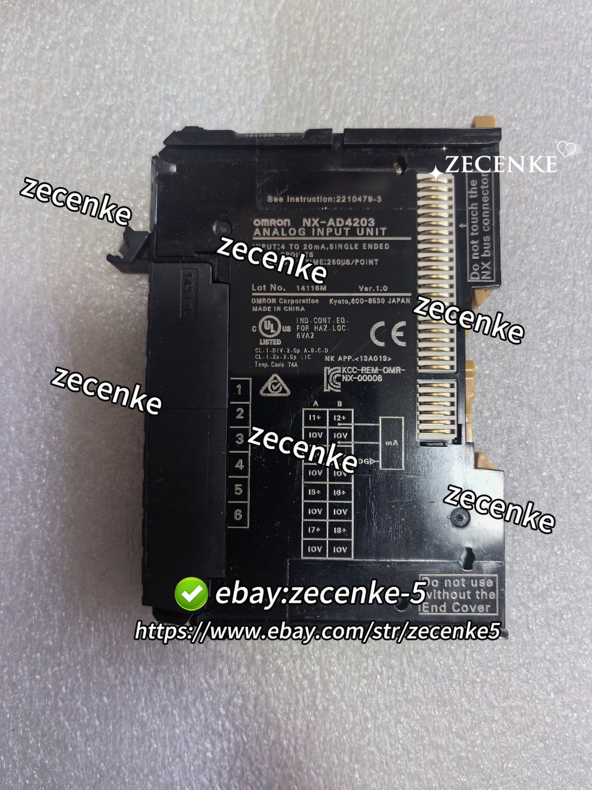 1PC Omron NX-AD4203 new NXAD4203