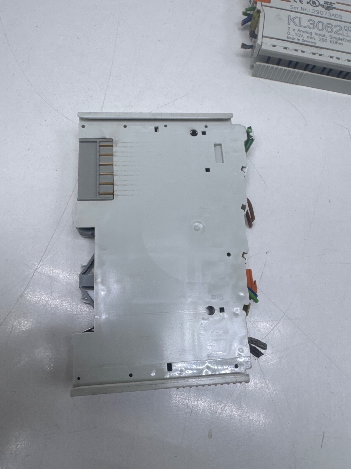 LOT OF 2PCS FRS KL3062 BUS TERMINAL, 2-CHANNEL ANALOG INPUT, VOLTAGE 0-10V