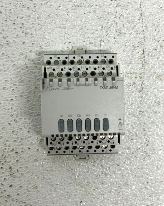 Siemens TXM1.6R-M Apogee Automation I/O PLC Output 6 Relay Module Terminal 243I