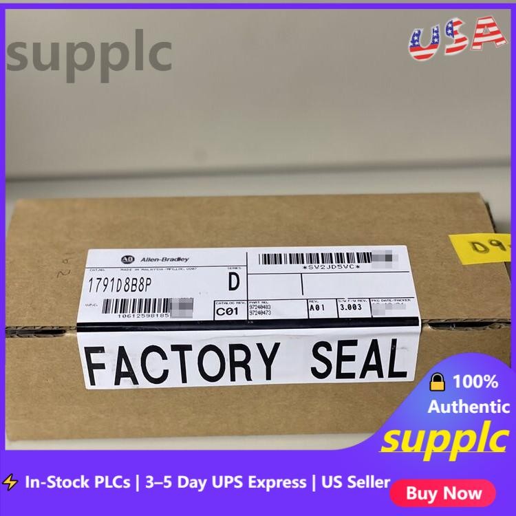 New AB 1791D-8B8P Compact Block I/O 1791D8B8P Factory Sealed Fast Shipping 1PCS
