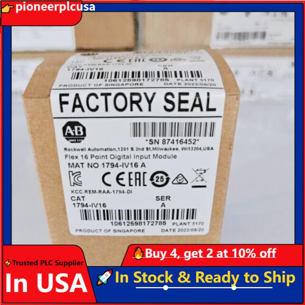 New AB 1794-IV16 Flex 16 Pt Digital Input Module AB 1794IV16 US Free Tax