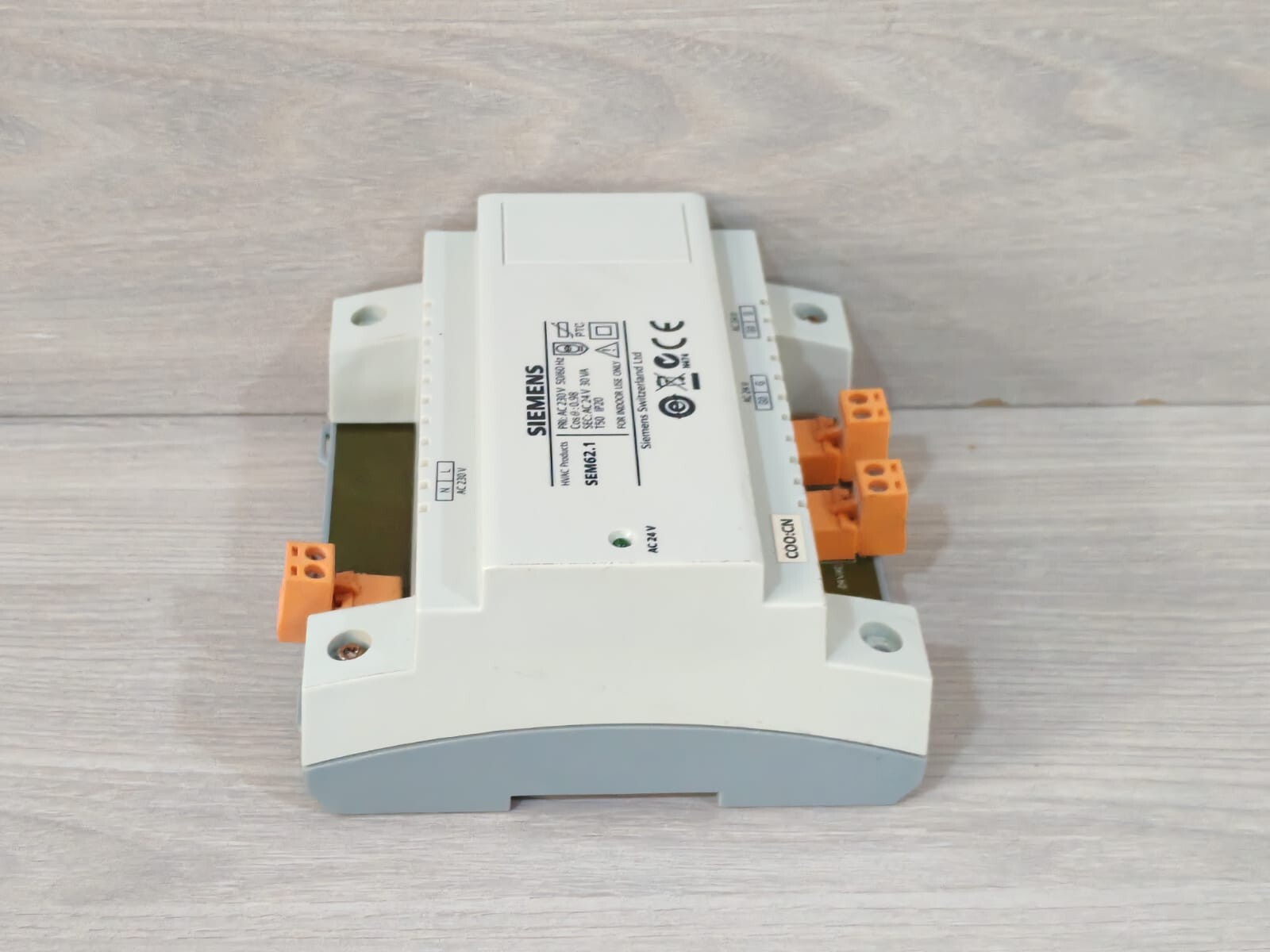 LOT 2 PCS. SEM62.1 SIEMENS AC 230V 50/60Hz HVAC TRANSFORMER