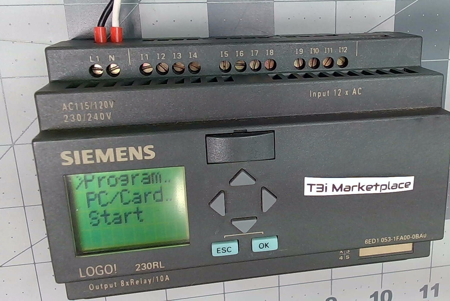Qty 1 Siemens 6ED1 053-1FA00-0BA0 Logic Module – Logo! Long 12 Inputs/8 Outputs