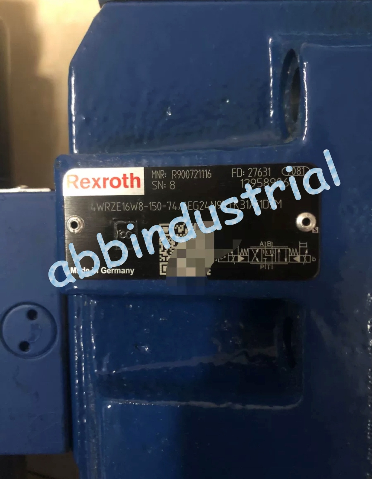 R900721116 4WRZE16W8-150-7X/6EG24N9ETK31/F1D3M Valve
