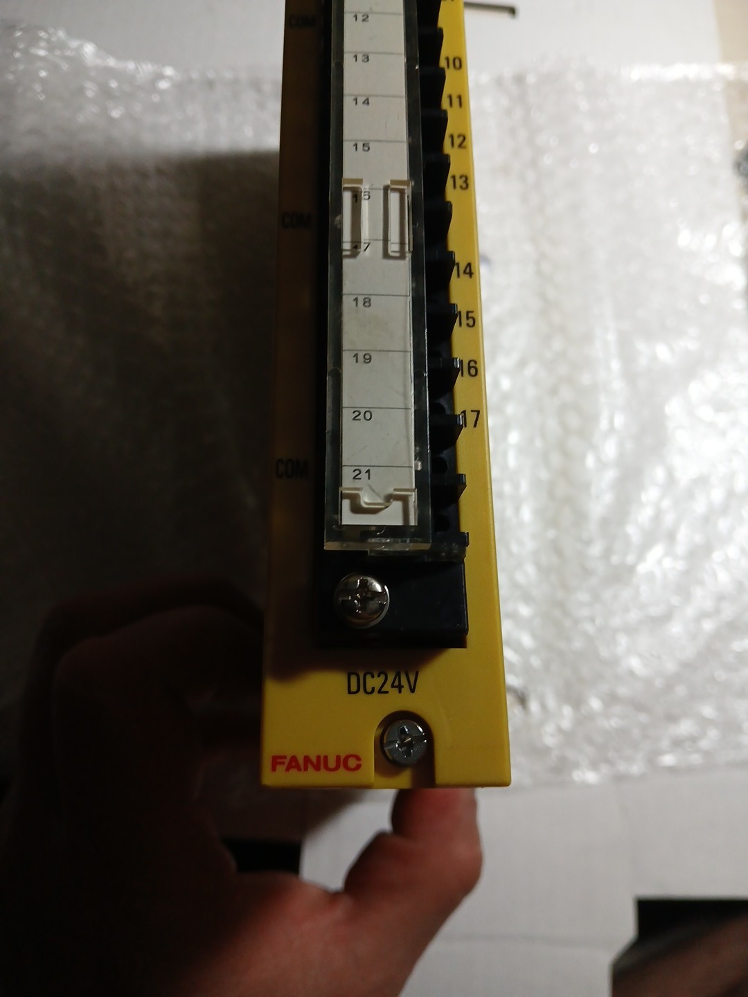 FANUC INPUT MODULE ID16C DC24V 24VDC A03B 0801 C121