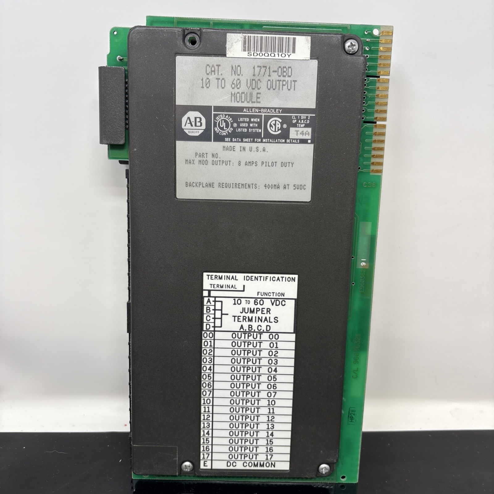 + Allen-Bradley 1771-IBD Input Module T4A