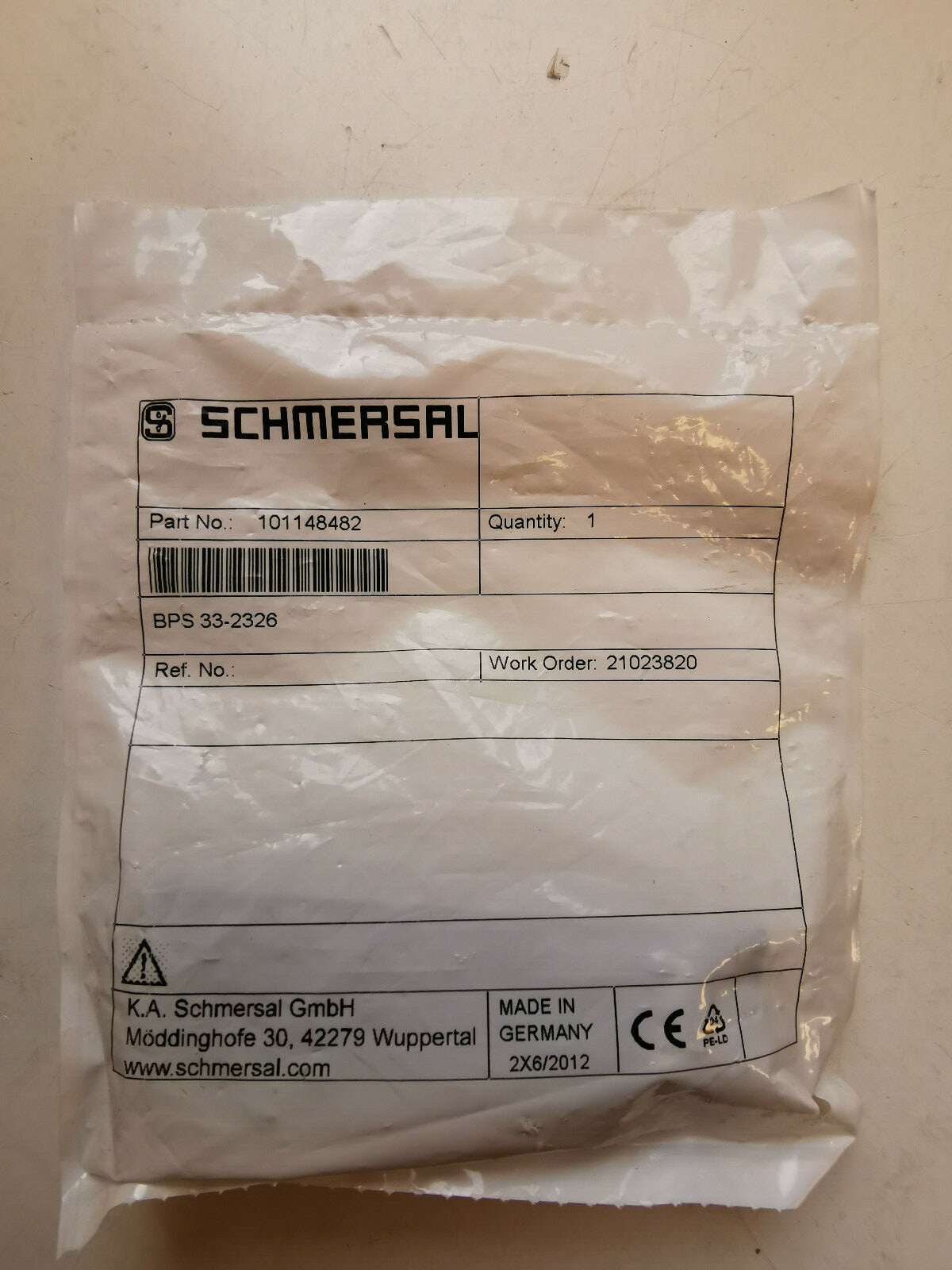 Schmersal BPS 33-2326 Safety Sensor.