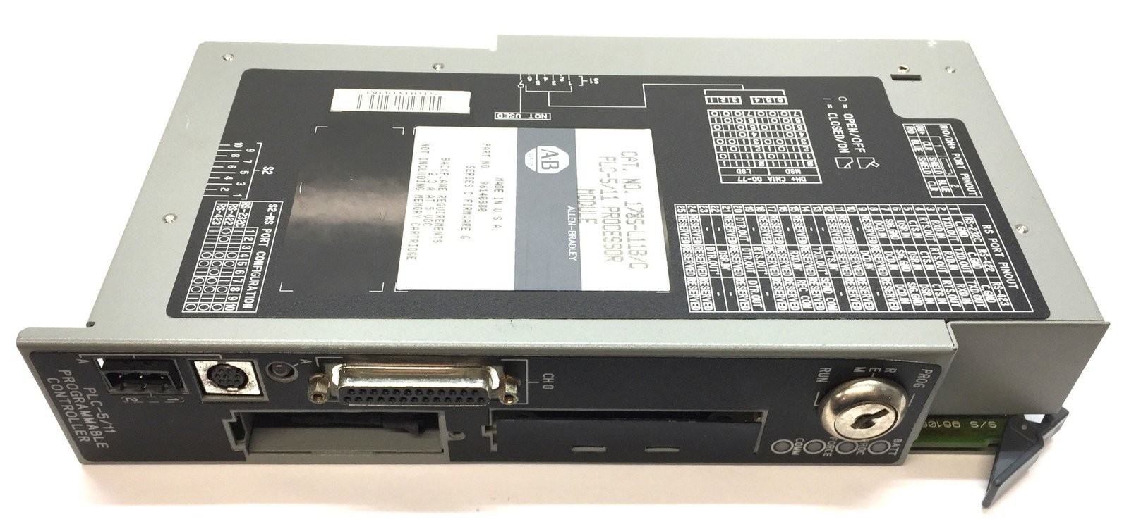 Allen-Bradley PLC-5/11 Processor Module 1785-L11B/C (96140880) USED