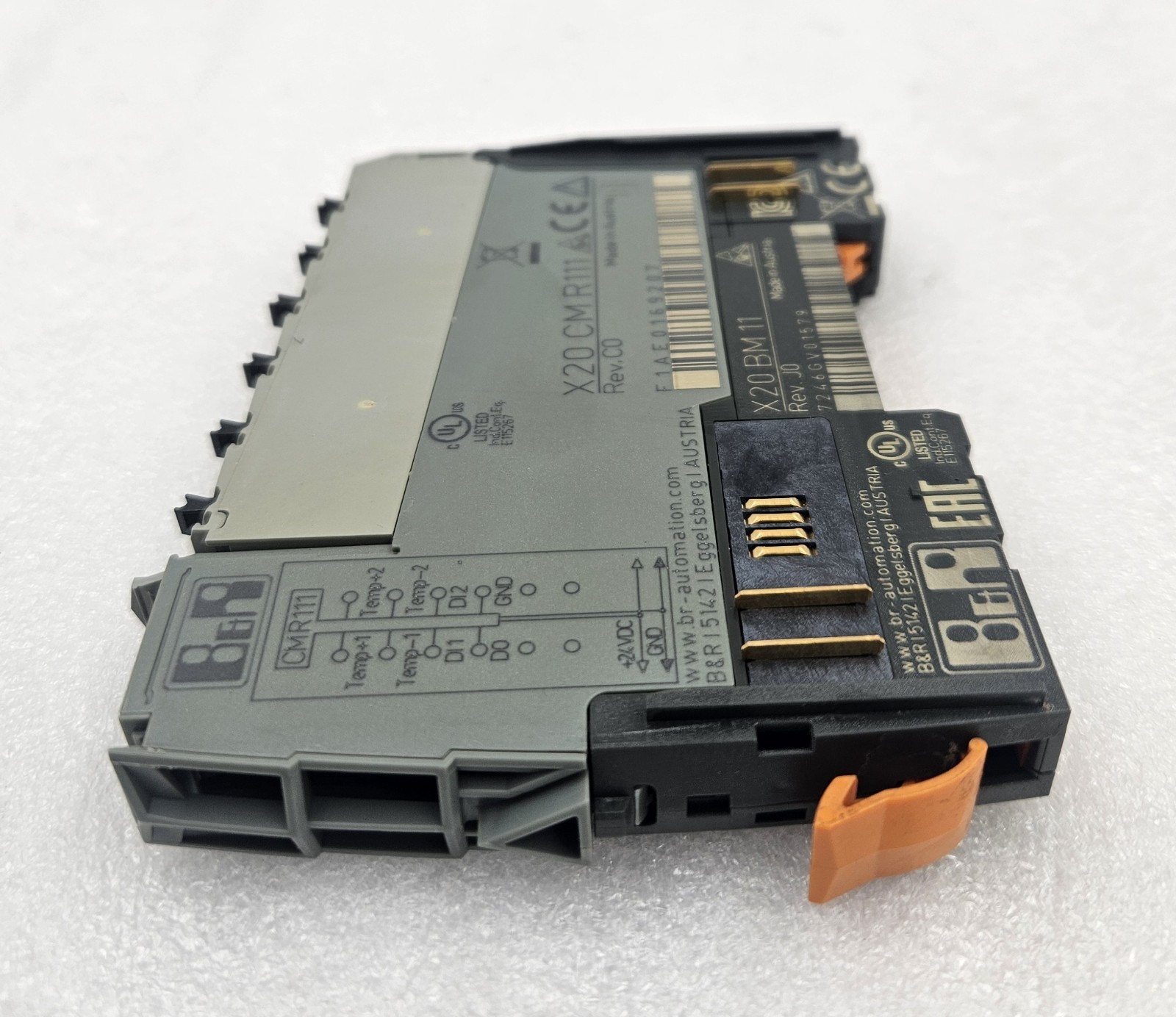 B&R X20 CM R111 MODULE X20CMR111 Rev. C0 / X20BM11 REV.C0 [FAST SHIPPING]