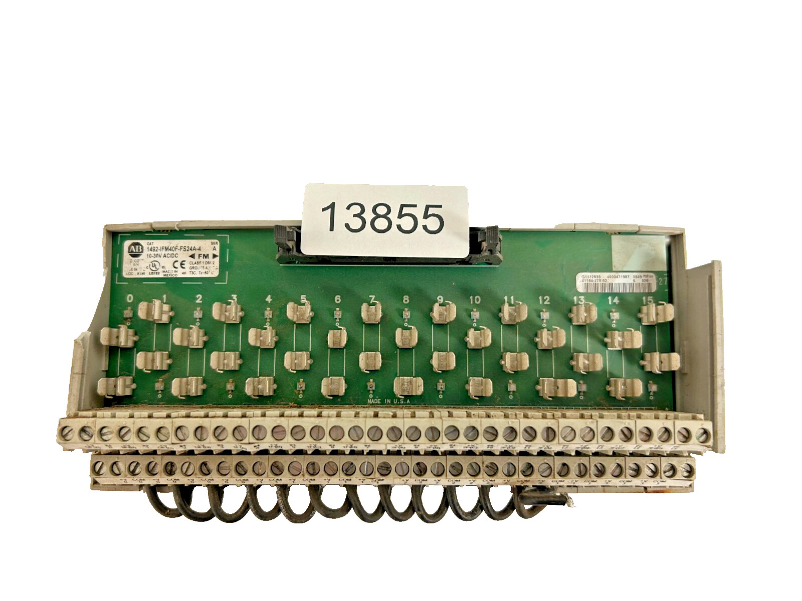 Allen-Bradley 1492-IFM40F-FS24A-4 Module 10-30V AC/DC Series A