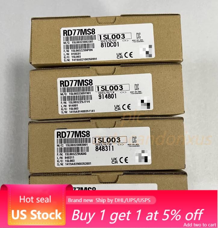 New In Box Mitsubishi RD77MS8 Simple Motion Unit Module