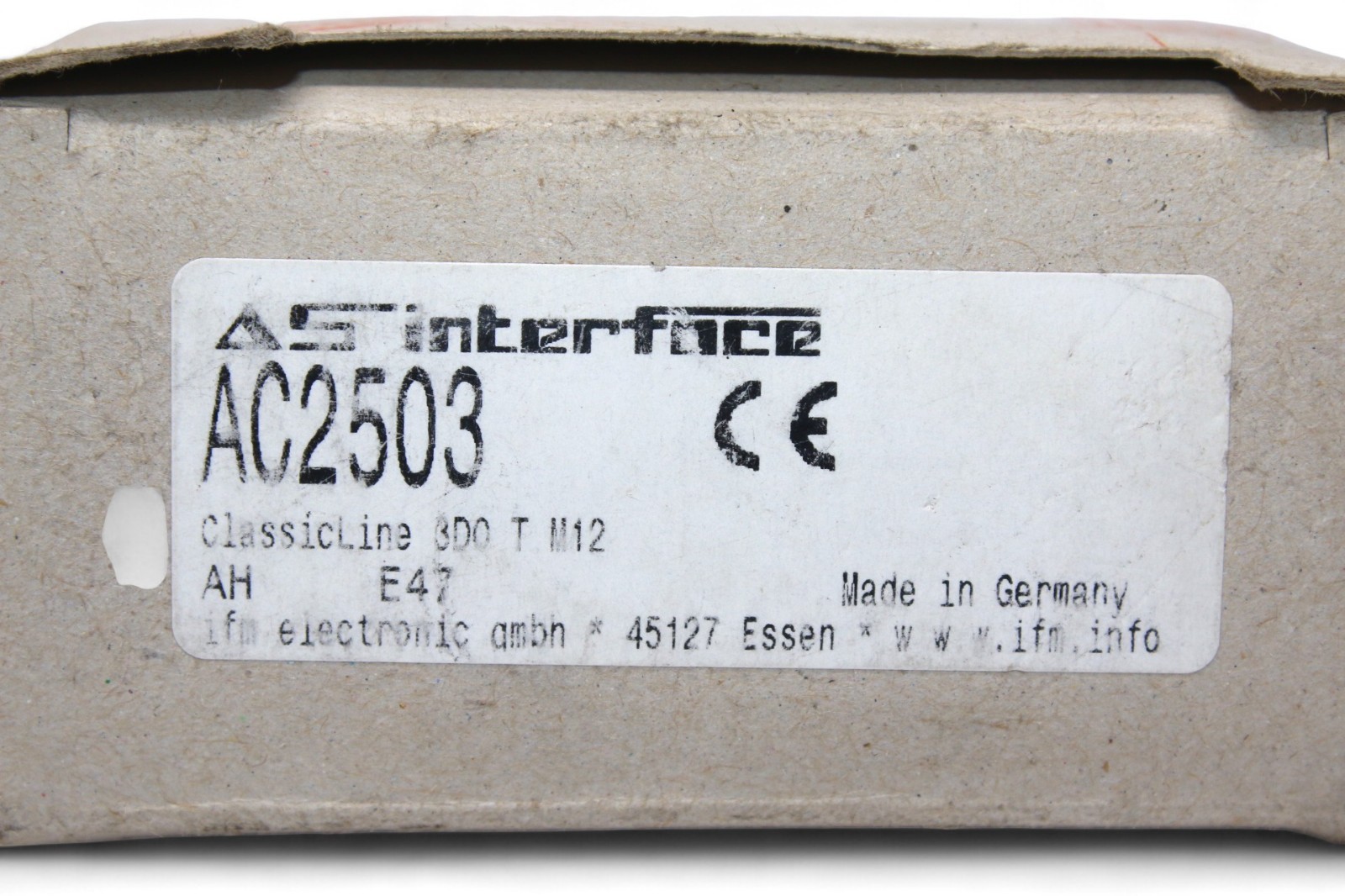 IFM AC2503 AS-INTERFACE CLASSICLINE MODULE