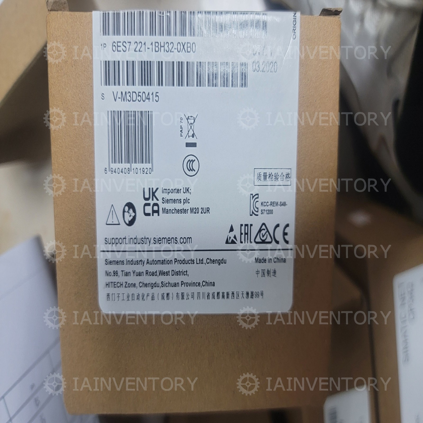 1 Unit NEW Siemens 6ES7221-1BH32-0XB0 Local Shipping With Warranty