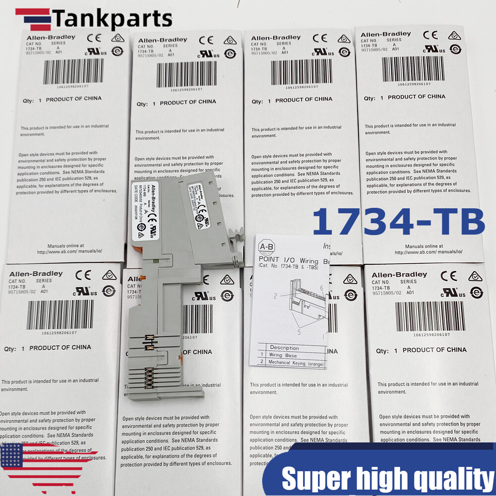 2022 NEW AB 1734-TB SER A POINT I/O Module PLC Terminal Allen-Bradley1734TB TX