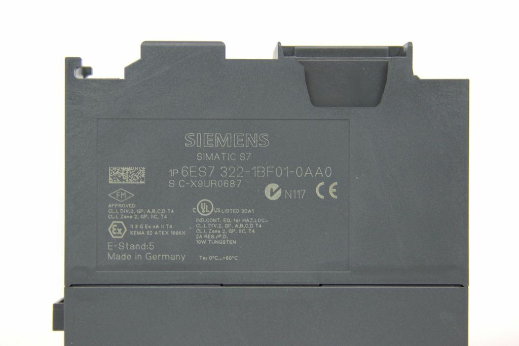 Siemens S7 Digital Output SM 322 6ES7 322-1BF01-0AA0 E-Stand 5
