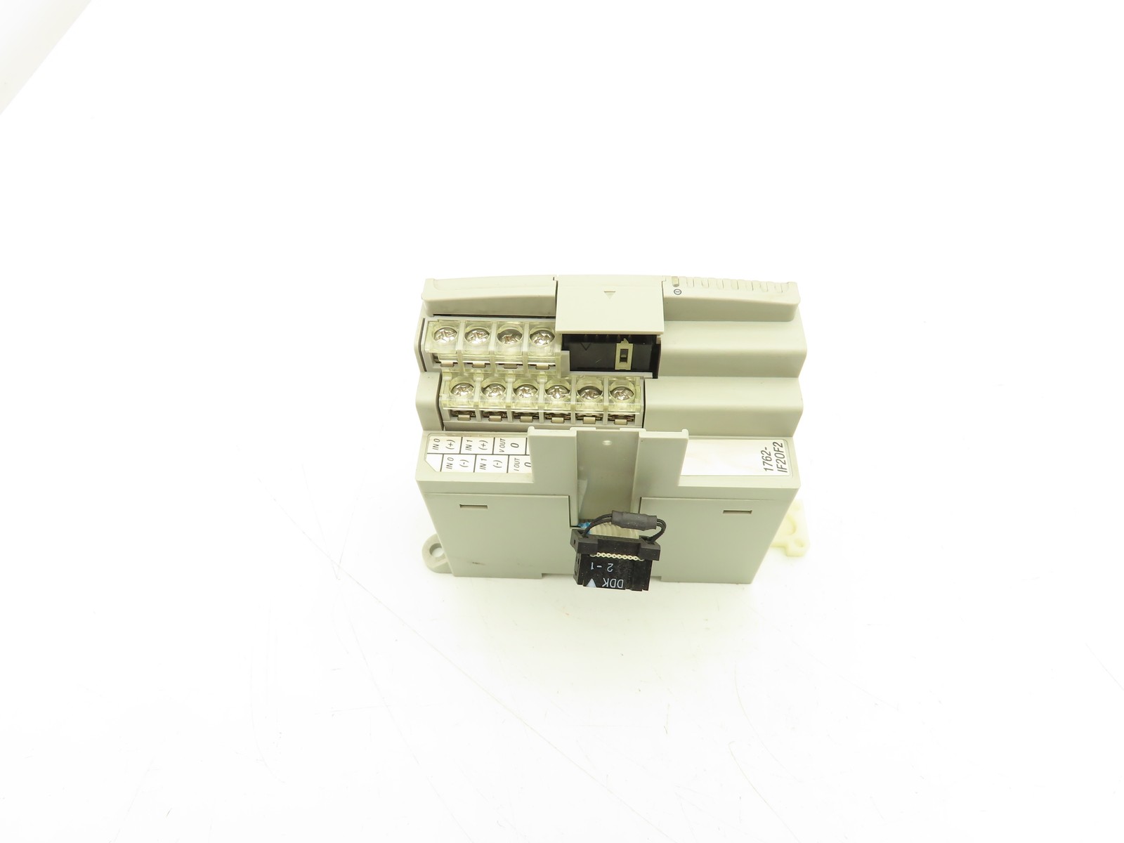 Allen Bradley 1762-IF2OF2 MicroLogix 1200 Analog I/O Module Missing Cover