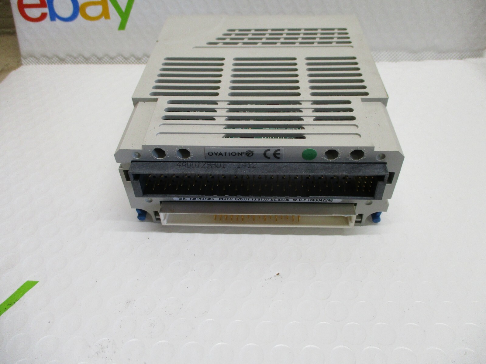 EMERSON OVATION 5X00167G01 ANALOG OUTPUT FAST HART MODULE USED FREE SHIPPING