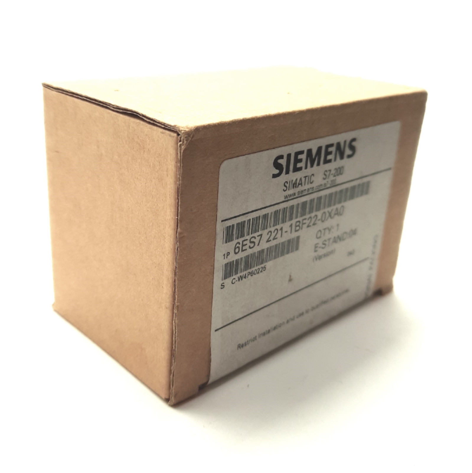 Siemens 6ES7 221-1BF22-0XA0 S7-200 SIMATIC Digital Input Module, 8-Point, 24VDC