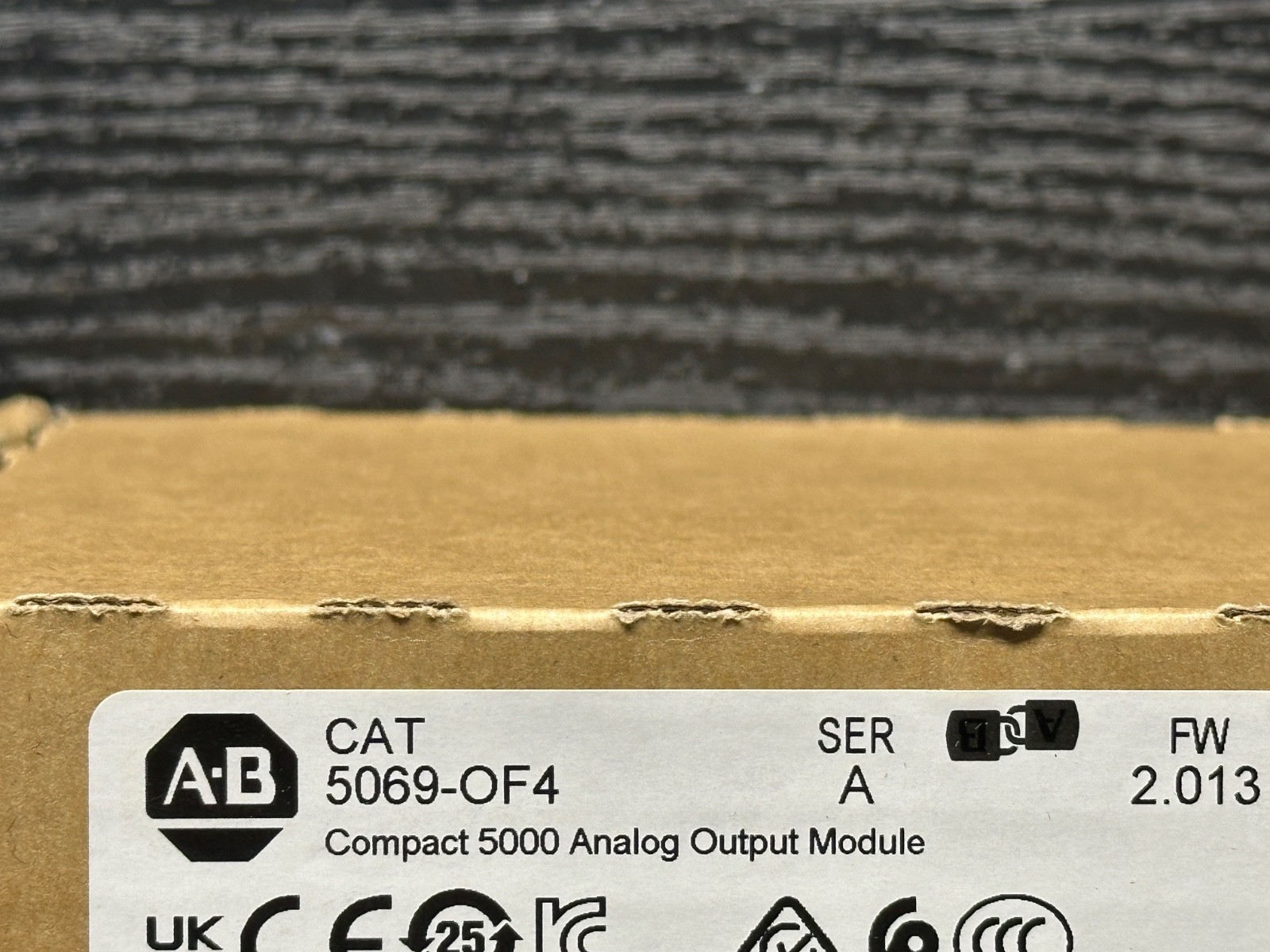 2024 Surplus Sealed Allen Bradley 5069-OF4 0F4 Compact Logix 5000 Output Module