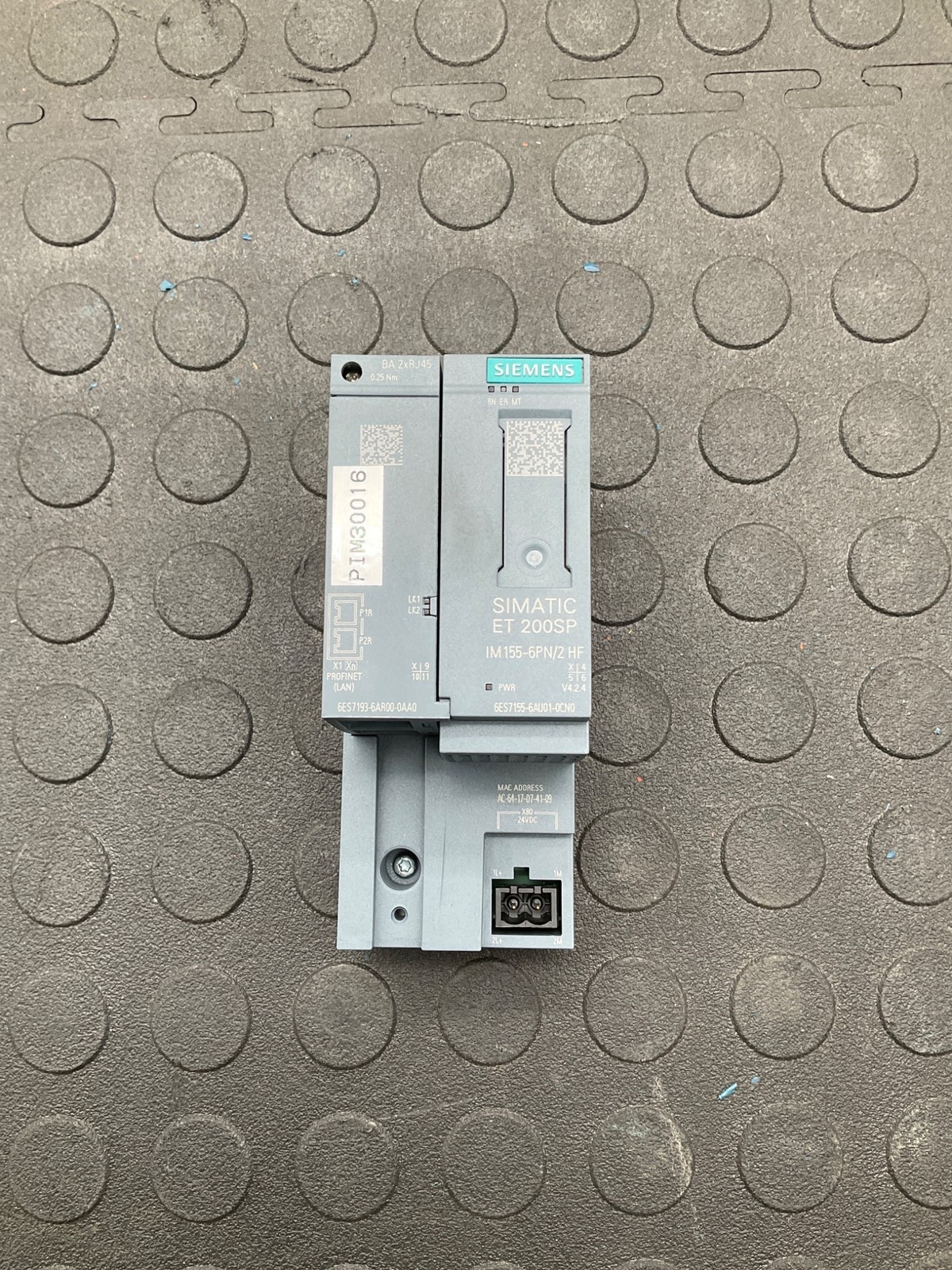 SIEMENS 6ES7155-6AU01-0CN0 SIMATIC ET 200SP Interface Module USED