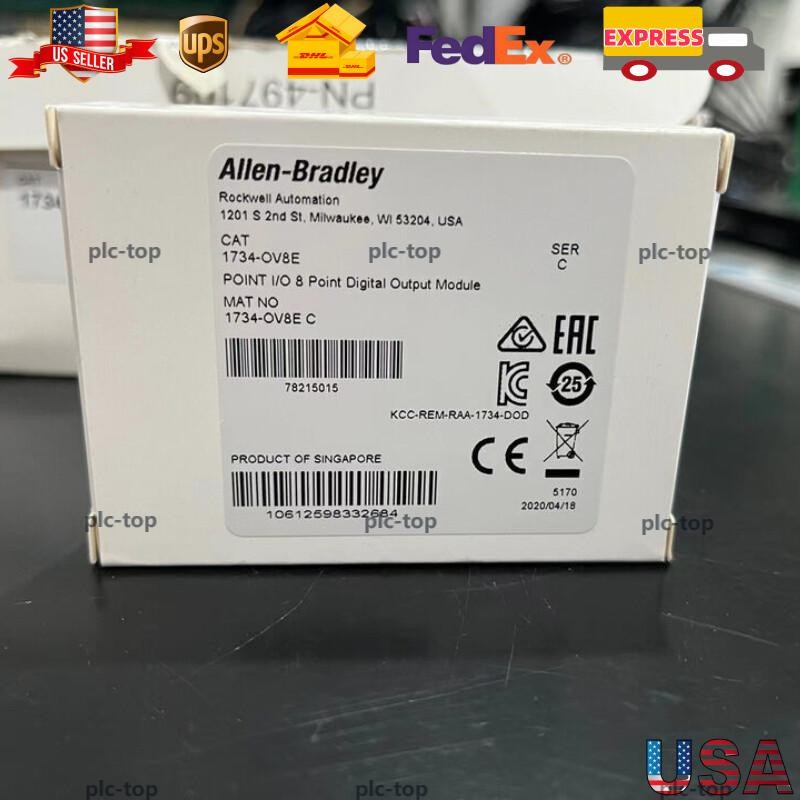 1734-OV8E POINT I/O 8 Point Digital Output Module Brand AB US Free Tax
