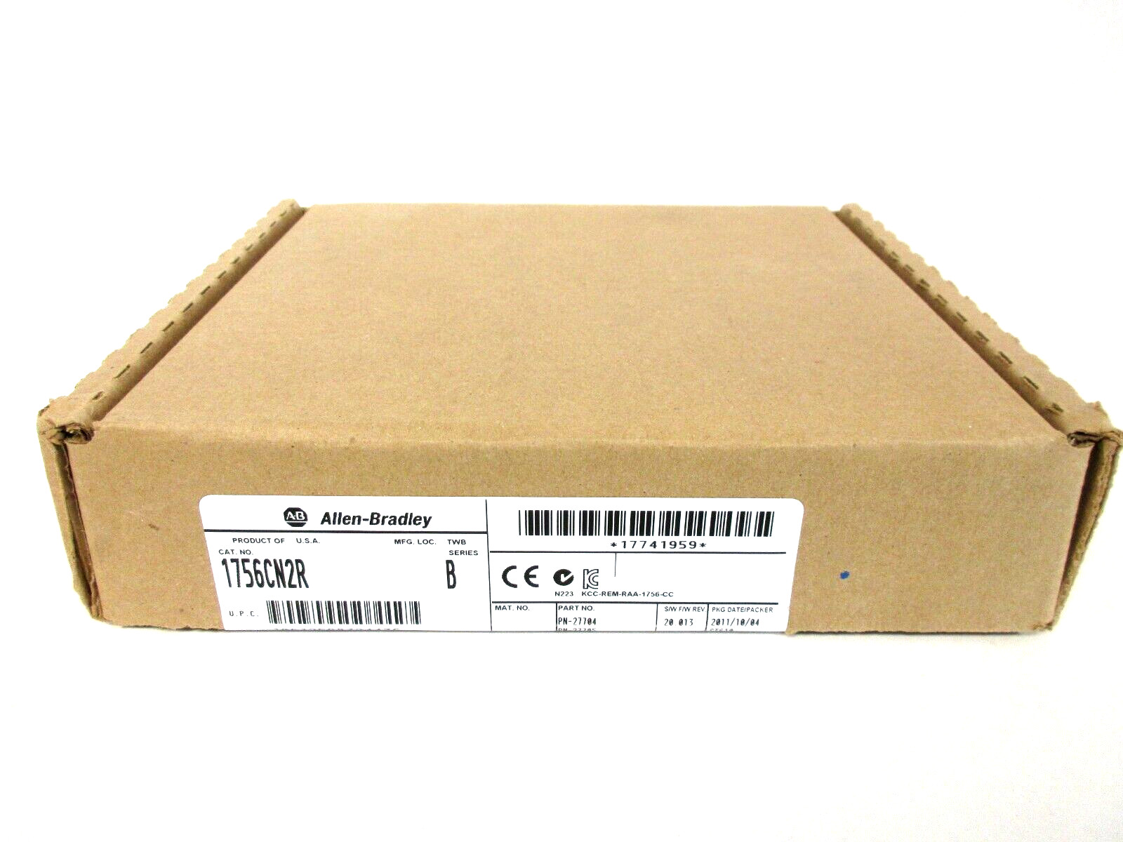 Allen-Bradley 1756-CN2R High Performance Dual Channel Interface Module Mfg. 2011