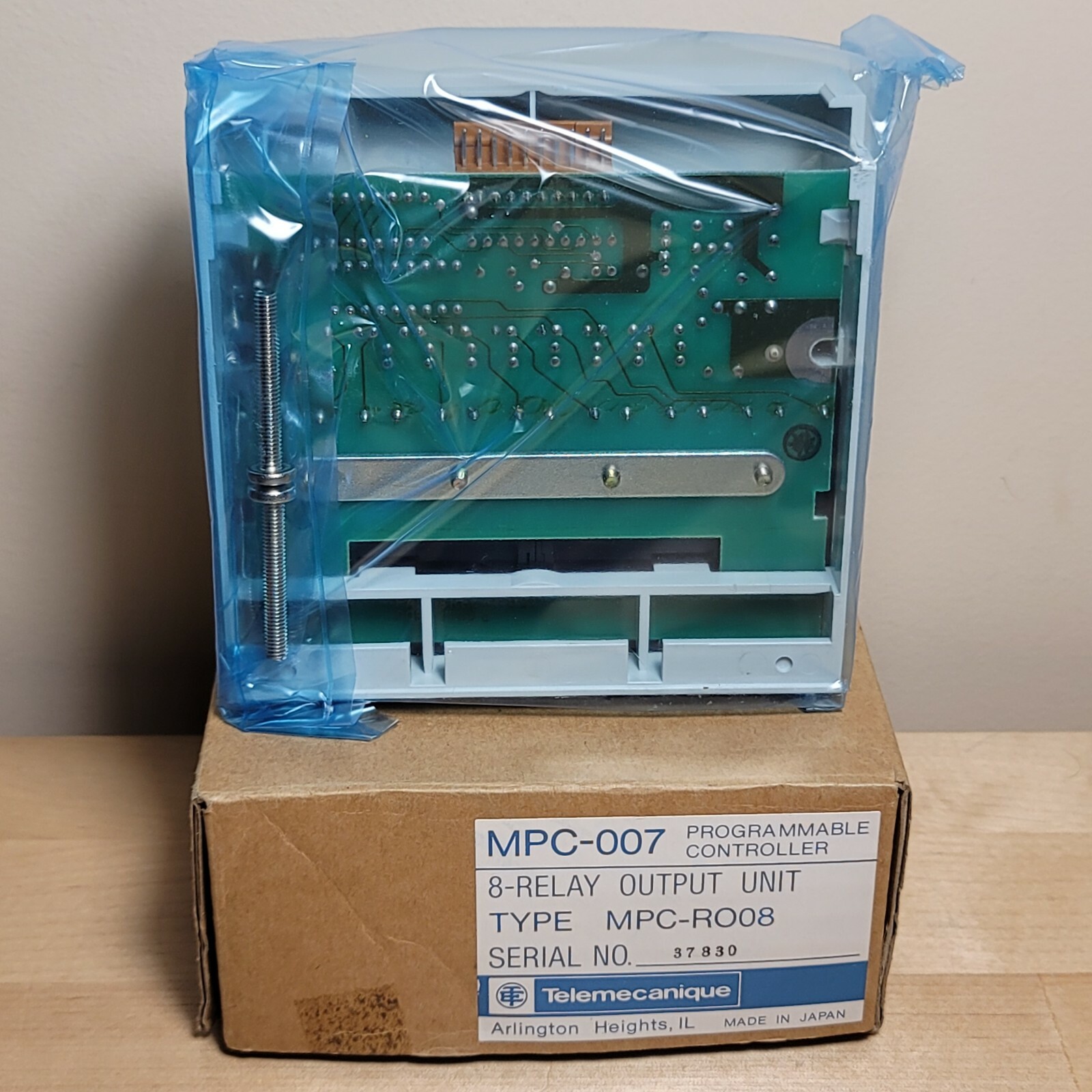 Telemecanique MPC-RO08 8-Relay Output Unit MPC-007 Programmable Controller