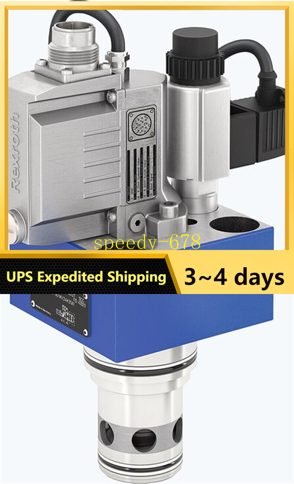 Proportional cartridge valve R901388128 2WFCE40S500L-1X/M/24A1 UPS Shipping