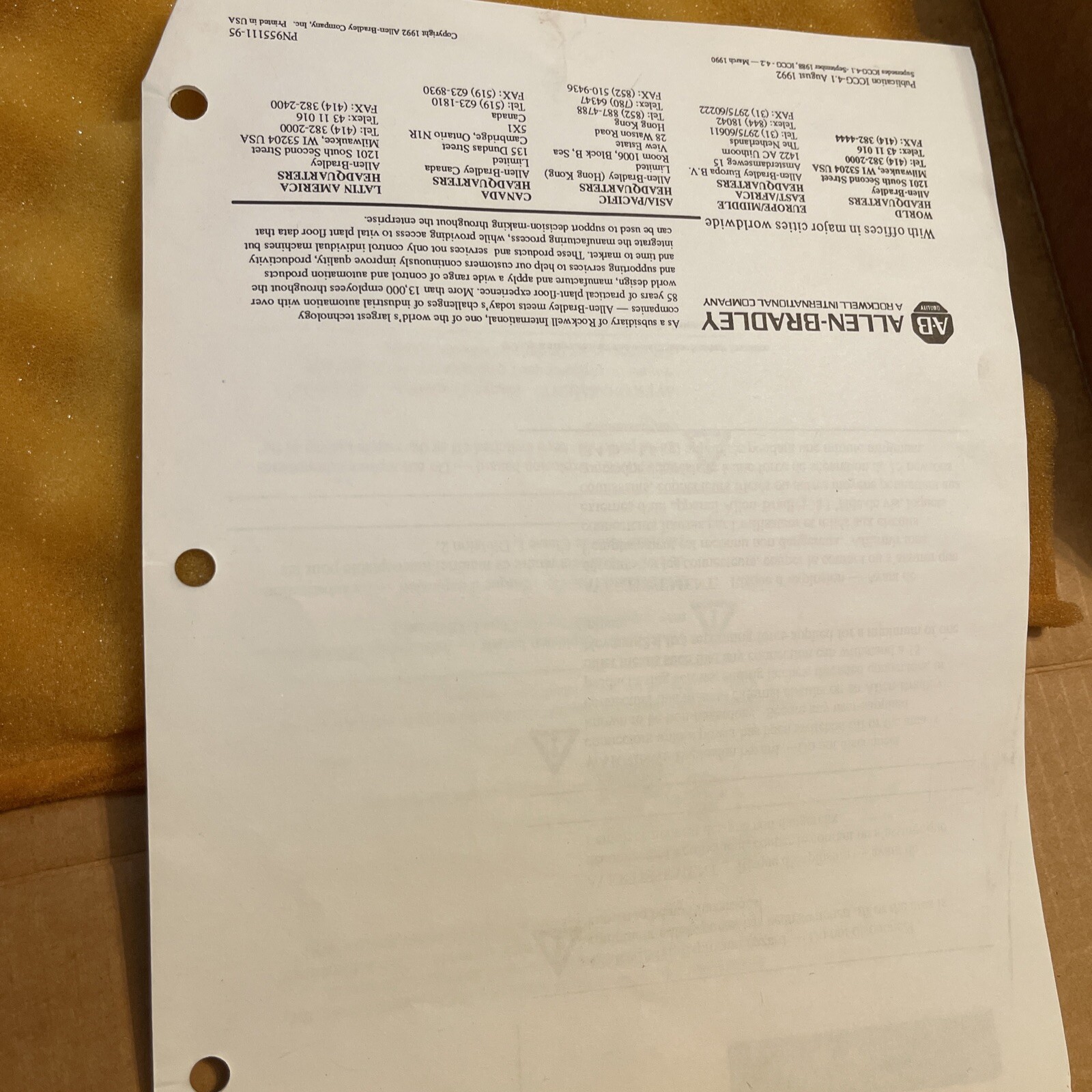 NEW Allen-Bradley 1771-OFE2 B Analog Output Module