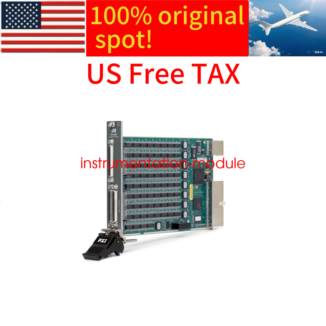 NEW National Instruments NI PXI-2536 High Performance Signal Matrix Card