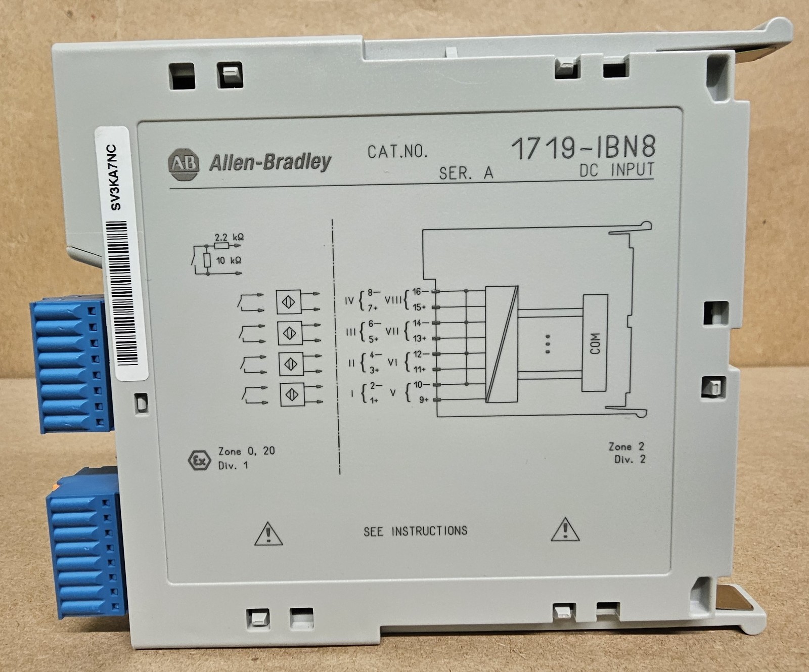 Allen-Bradley 1719-IBN8 DC 8 Point Digital Input