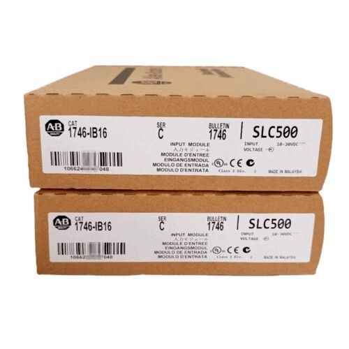New Factory Sealed AB 1746-IB16 SER D SLC 500 Digital Input Module PLC 1746IB16