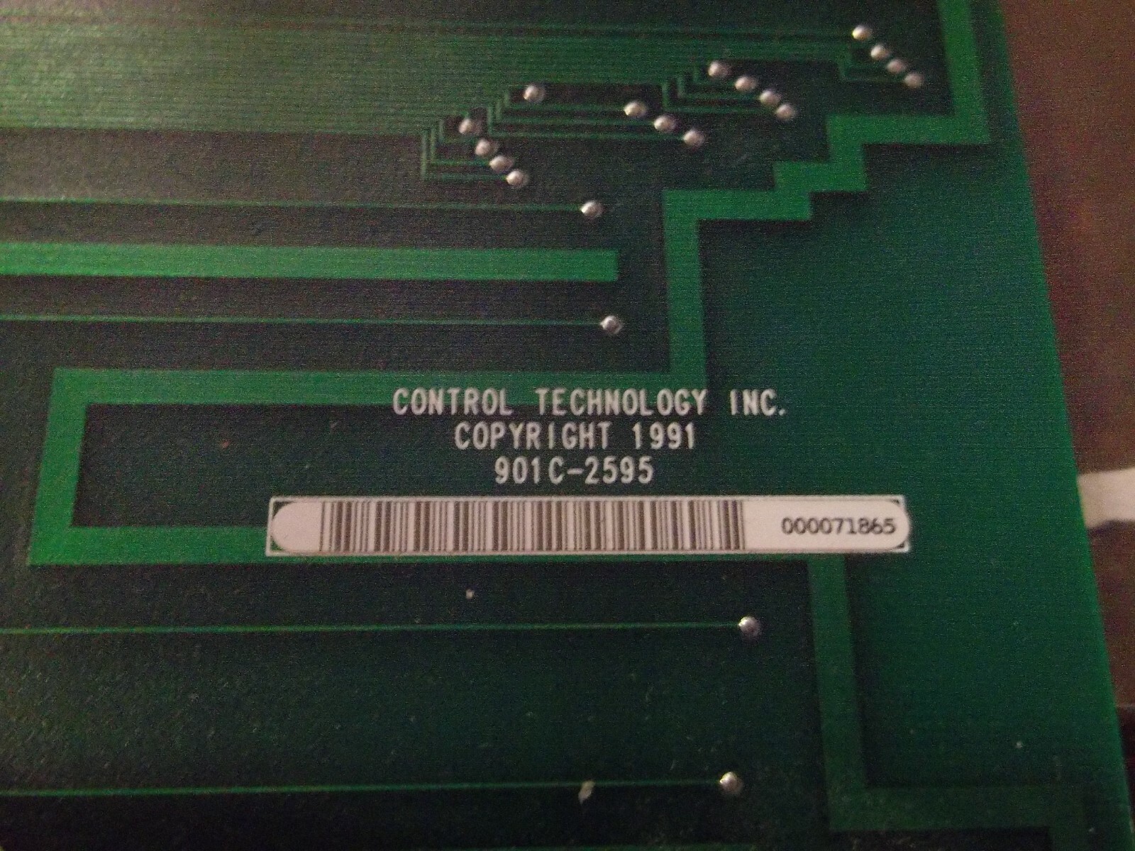 CONTROL TECHNOLOGY CTI TTL 901C-2595 16 PT. OUTPUT MODULE (F1)