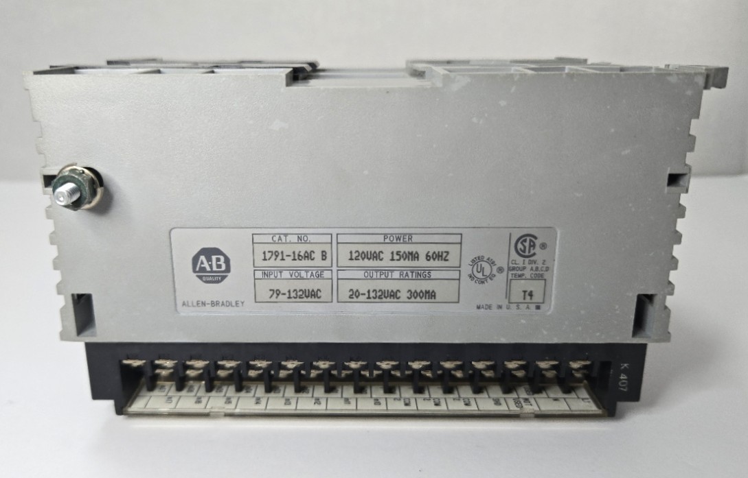 Allen-Bradley 1791-16AC Series B Block 16 I/O Module