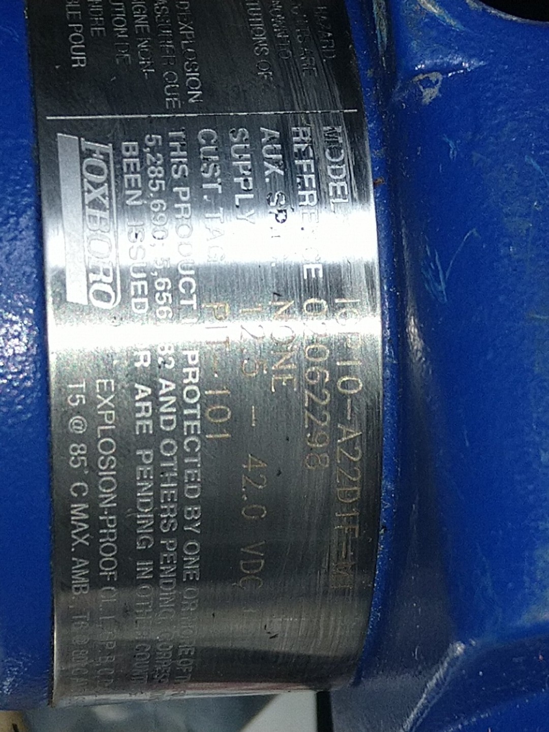 FOXBORO IGP10-A22D1F-M1 PRESSURE TRANSMITTER